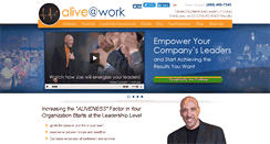 Desktop Screenshot of aliveatwork.com